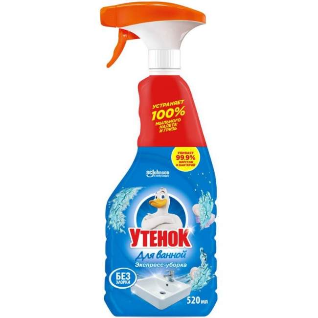 Средство для ванной комнаты Экспресс-уборка Туалетный Утенок 520 мл