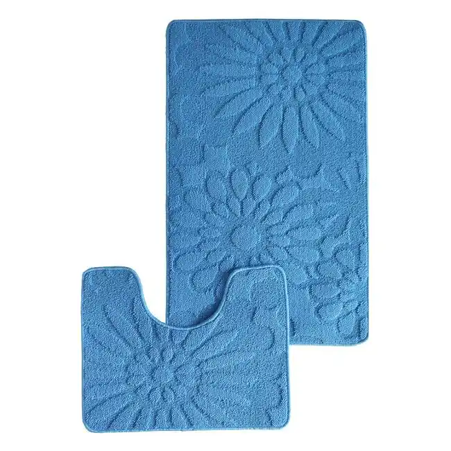 Комплект ковриков для ванной Croosloop 50х80 см, 50х40 см Bombini LLP202252