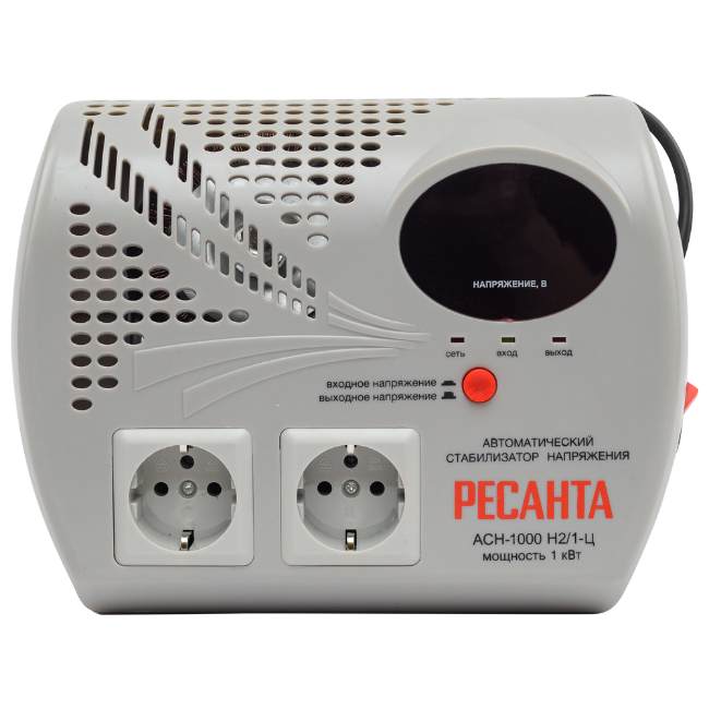 Стабилизатор напряжения LUX Ресанта АСН-1000Н2/1-Ц 63/6/13