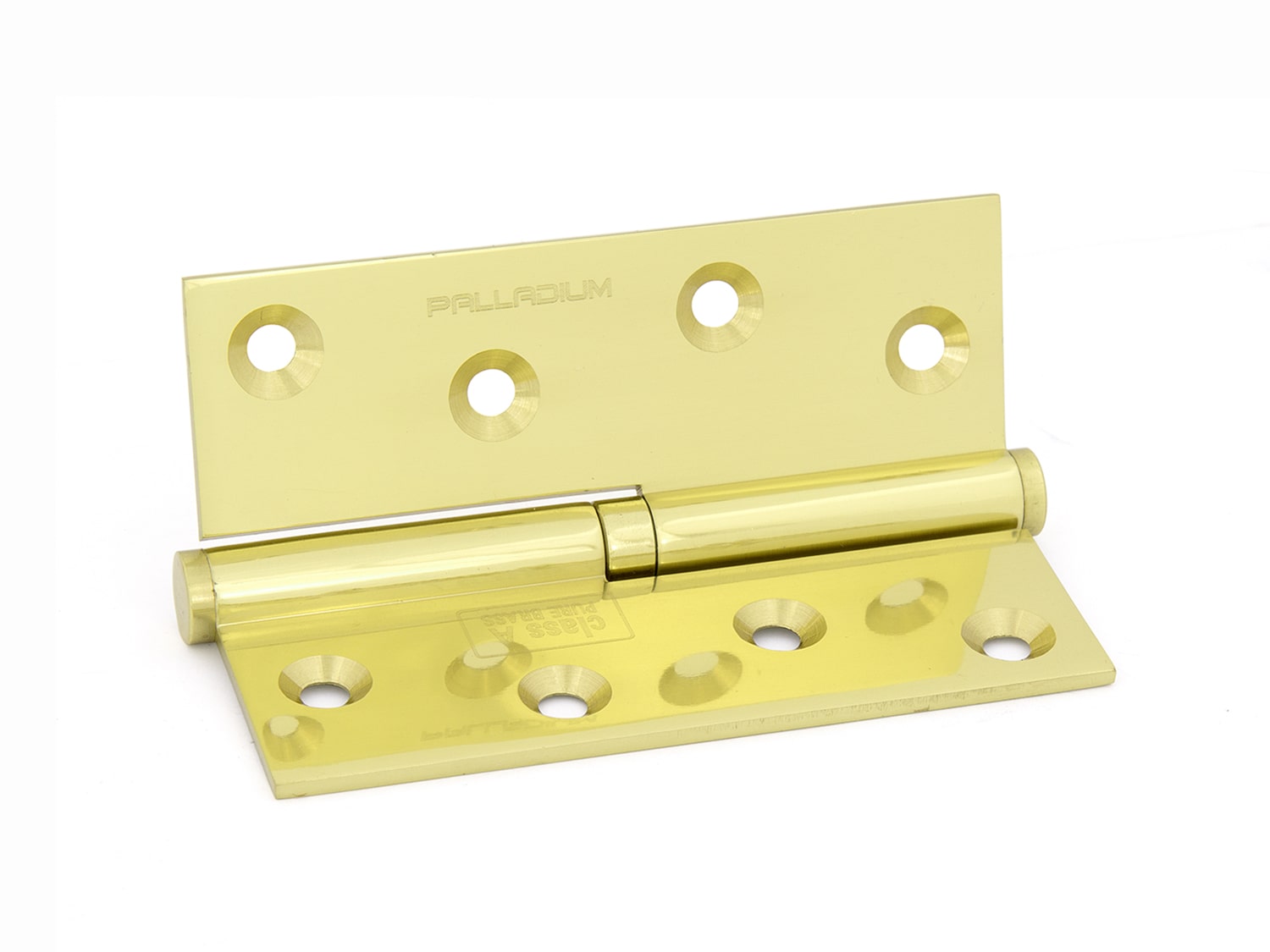 Петля 613-4 PB  латунь правая palladium