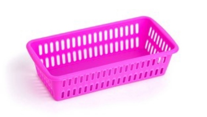 Корзинка универсальная Optimplast 4 л, 300х200х100мм (сиреневый)