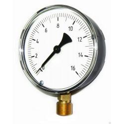 Манометр 50 мм, для углекислотного редуктора 0-16МПА М12*1,5 (без поверки)