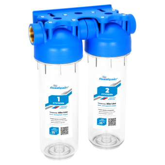 Фильтр магистральный двухступенчатый фильтр Аквабрайт АБФ-2 3/4