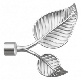 Наконечник Лист 16,19 мм, сатин, 2 шт