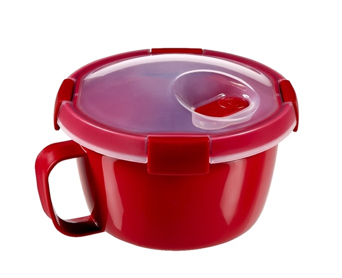 Контейнер для продуктов пластмассовый герметичный Micro-wave soup 600 мл 232579 Curver