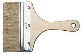 Кисть широкая, натуральный ворс, 200x9 мм, Hardy