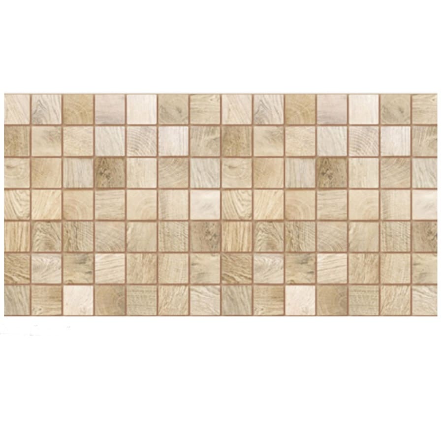 Панель ПВХ дерево 964x484мм Брус беленый, Grace