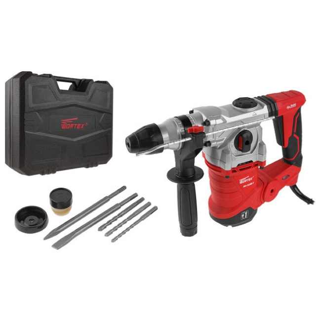Перфоратор WORTEX RH 3239 F (оснастка, кейс)