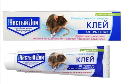 Клей от грызунов и насекомых 60г Чистый Дом