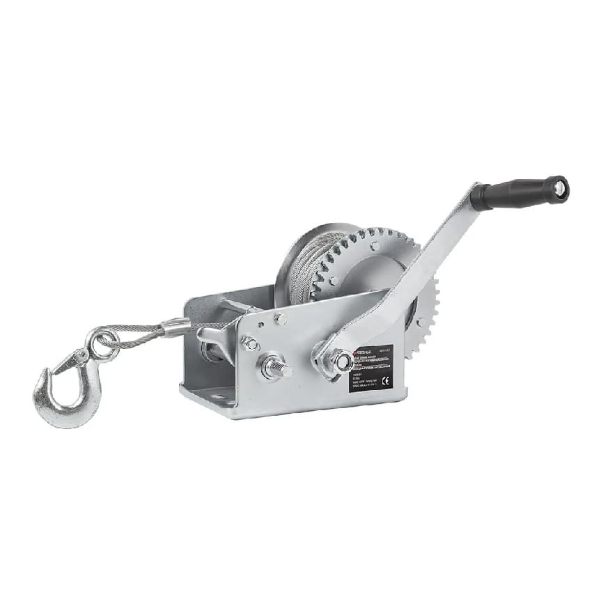 Лебедка барабанная ручная 810кг Forsage F-KB-S-1800