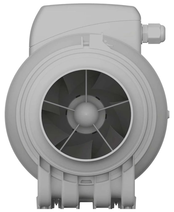 Вентилятор канальный TYPHOON d100 мм двухскоростной с таймером ERA PRO