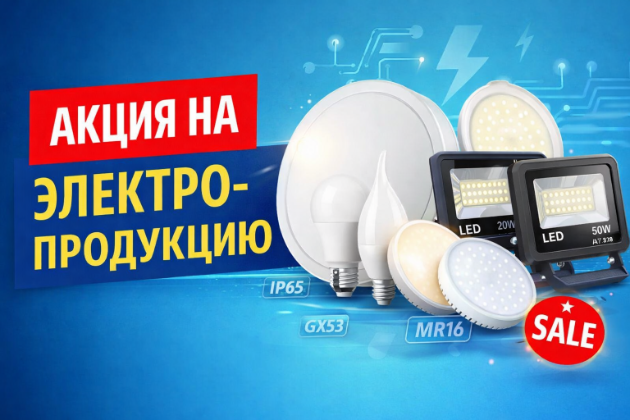 Акция на электропродукцию