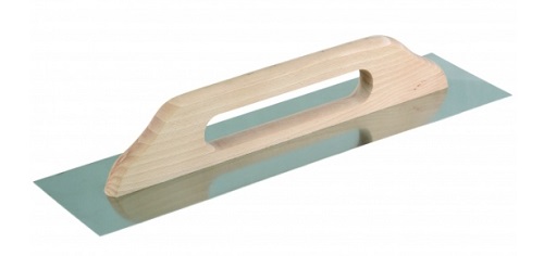Гладилка швейцарская 130х580мм деревянная ручка FIRSTTOOL F040125