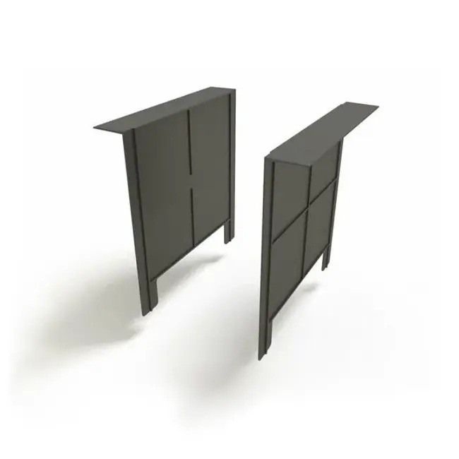 Перегородка-сифон к дождеприемнику 300х300 мм черный Ecoteck ДИ 03505000