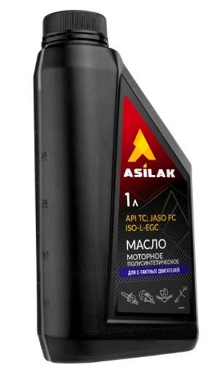 Масло для 2-х тактных двигателей полусинтетическое ASILAK ASX5011-0 2T TB 1 л