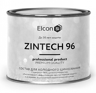 Грунт-эмаль цинкнаполненная ELCON Zintech 96% 1кг