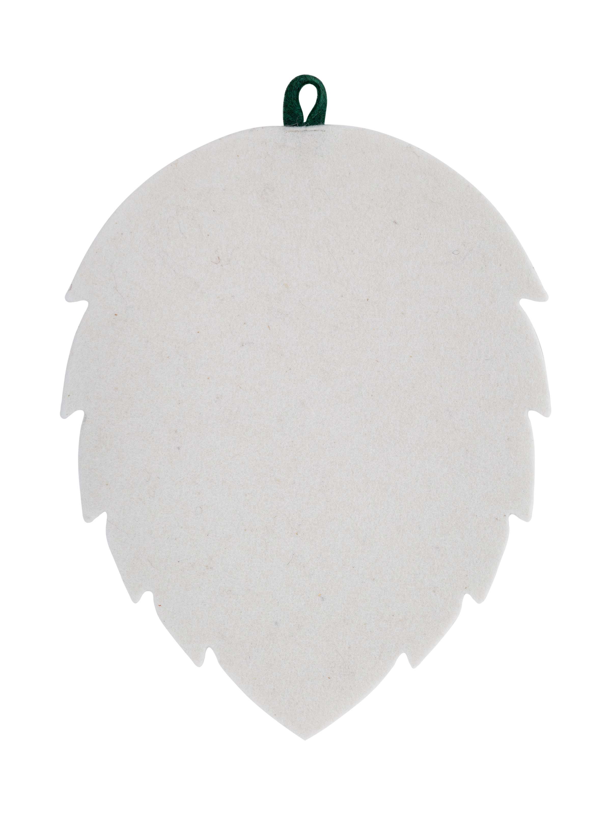 Коврик для бани из войлока Березовый лист Банные штучки, 42104