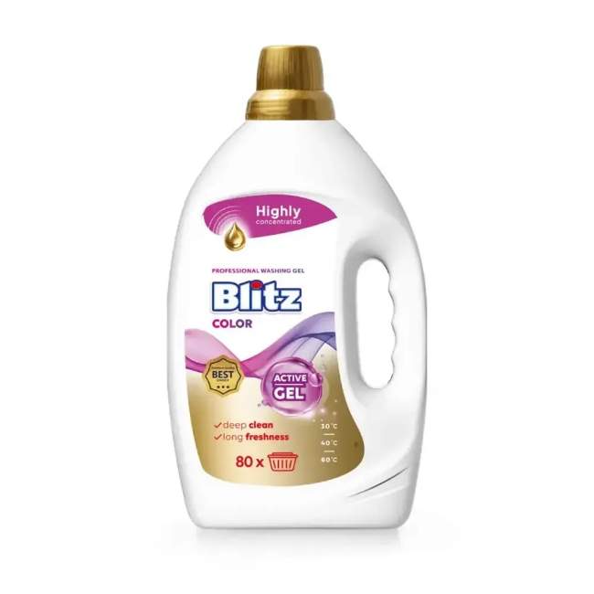 Гель для стирки цветных тканей Blitz 3.2 л