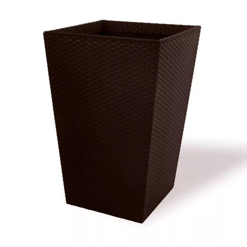 Кашпо Medium Rattan Planter 55л коричневый 228975 Keter