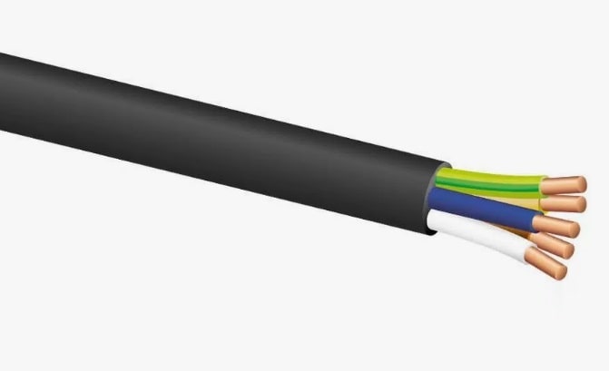 Кабель ВВГнг(А)-LS/5x2,5 (ож)-0,66