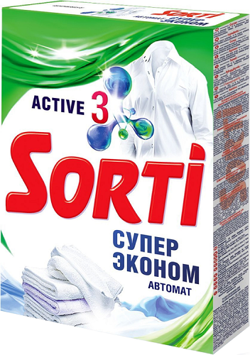 Порошок стиральный Sorti Автомат Супер Эконом 0.35 кг