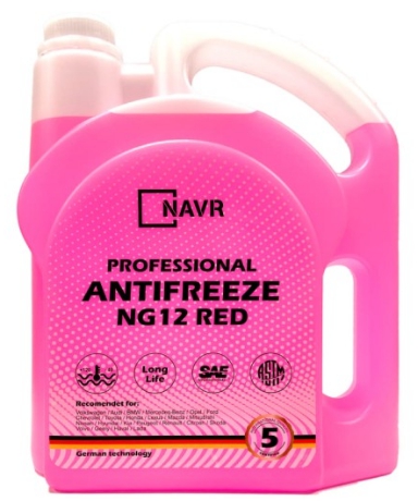 Антифриз NAVR NG12 RED (красный) 4.2 кг