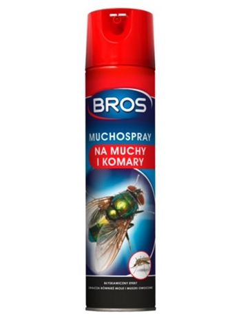 Аэрозоль от летающих насекомых 250 мл BROS