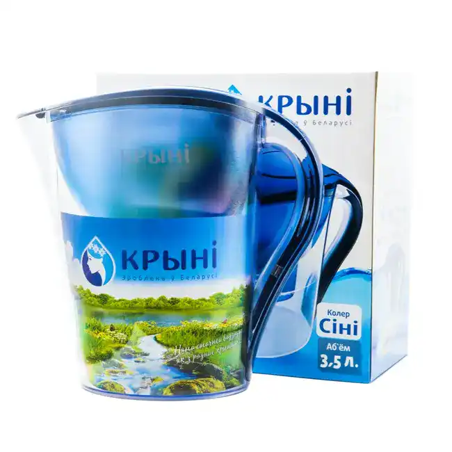 Водоочиститель кувшин Вадавiта синий КРЫНI