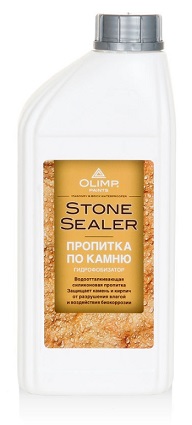 Пропитка для камня (гидрофобизатор) ОЛИМП 1 л