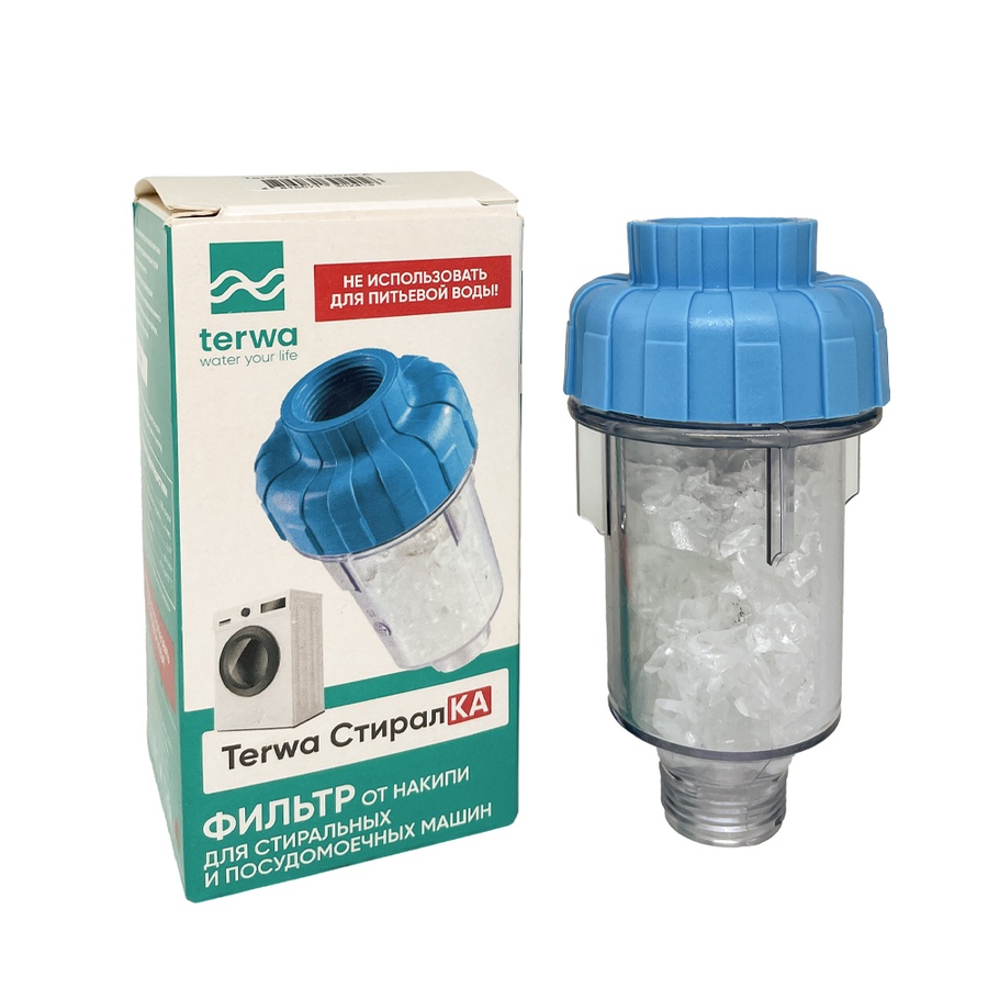 Фильтр от накипи для стиральных и посудомоечных машин Terwa СтиралКА Аквафор