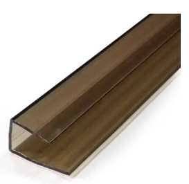 Торцевой профиль 4 мм (бронза)