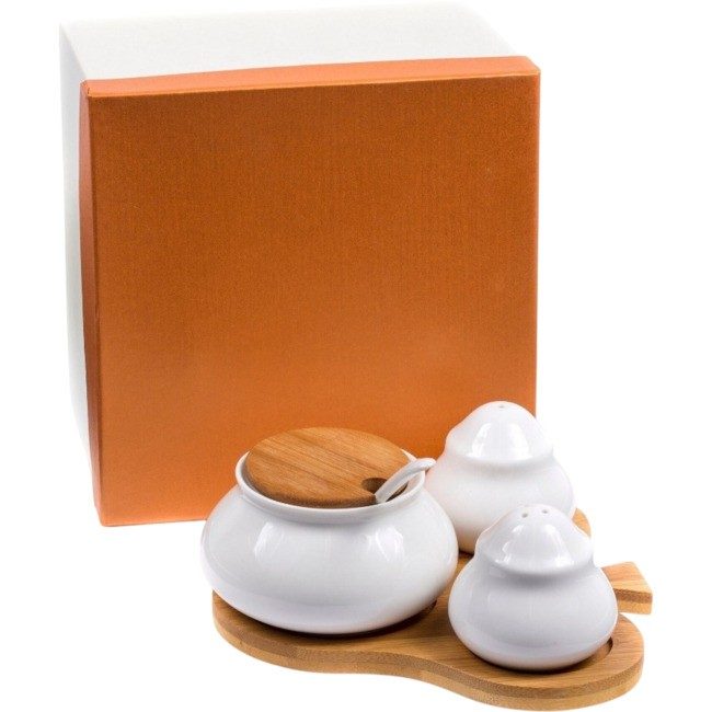 Набор для специй и сахара на подставке Belbohemia 12512000