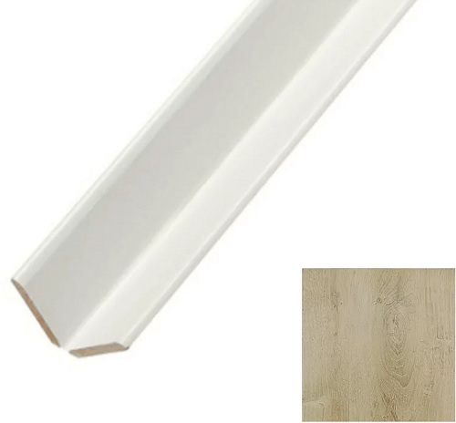 Угол складной МДФ Дуб Севилья 2600x56 мм, Союз