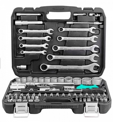 Набор головок бит и ключей (82 предмета) CK115-82 1/4