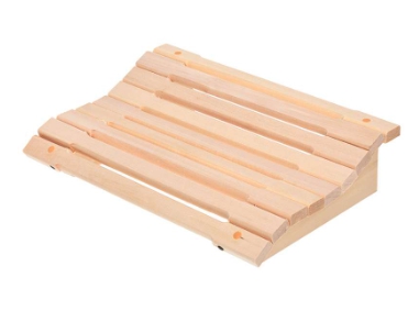 Подголовник мягкий 30,5х30х9,5см липа Банные Штучки 31092