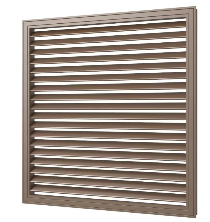 Вентрешётка радиаторная 600х600мм, дуб, ЭРА