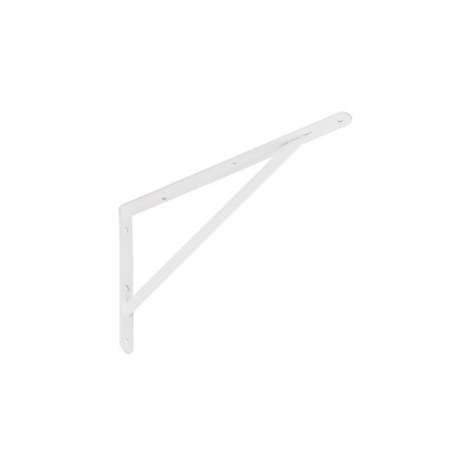 Кронштейн стальной для полок WSWP 400 400x250 мм белый Domax 519601