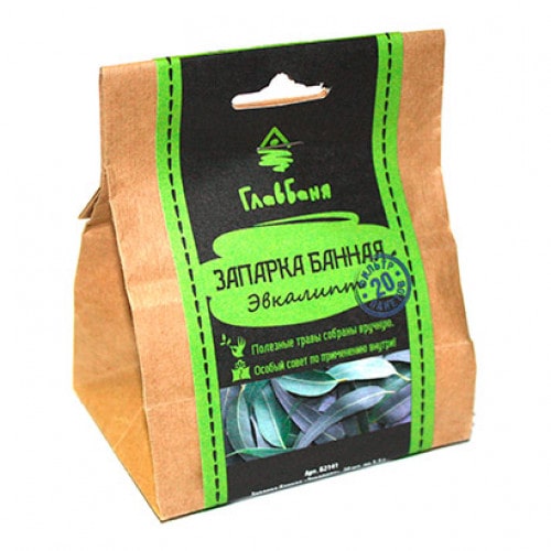 Запарка для бани Эвкалипт 20х1,5г, Б2141