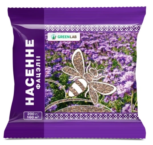Семена Фацелии Greenlab, 0,2кг