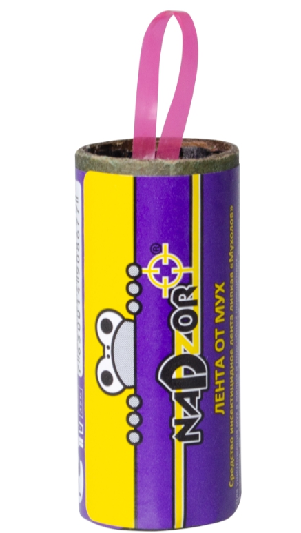 Липкая лента от мух и насекомых NADZOR 11747