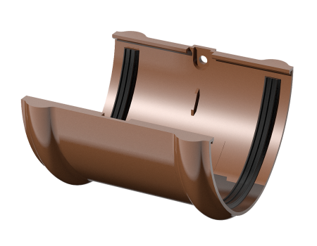 Соединение желоба (коричневый) Технониколь