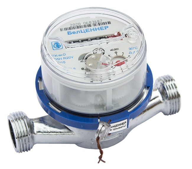 Счётчик холодной воды БелЦЕННЕР ЕТК-м-D Ду15