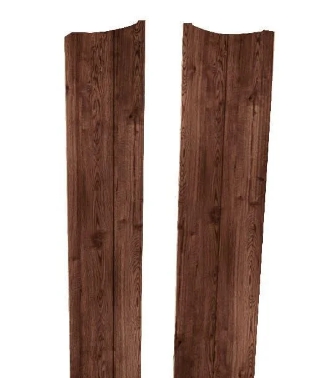 Штакетник Европланка-Свитязь 1,2м Орех текстурированный Скайпрофиль