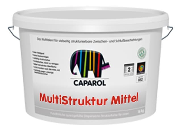 Декоративное покрытие Caparol Capadecor MultiStruktur Mittel, 16 кг