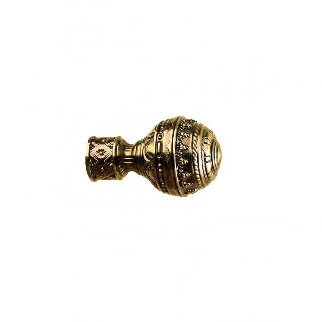 Наконечник Ампир 25 мм, антик, 2 шт