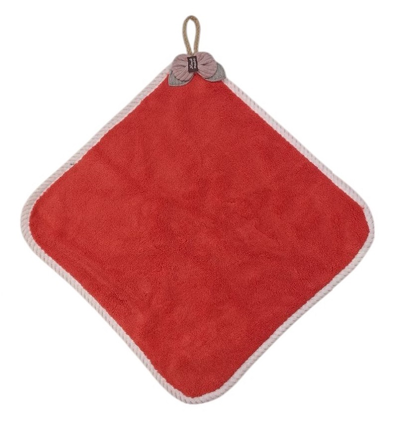 Салфетка из микрофибры 30х30 см с петлей ЮниПресс BY-80-48