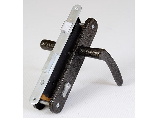 Замок врезной ЗВ7-45-1К-85-17-20/1.2, коричневый ВОЛМЕТ