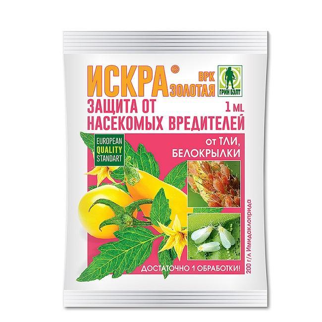 Инсектицид Искра Золотая, 1 мл, GREEN BELT