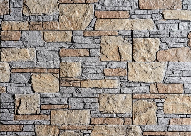 Декоративный камень Сланец Буковинский (антрацит), упак. 0.6 м2