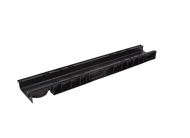 Лоток 100.65 h69 пластиковый Ecoteck (черный)